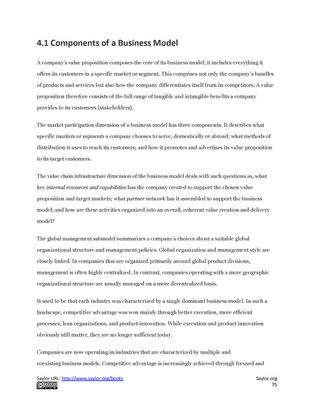 Fundamentals of Global Strategy - Page 75